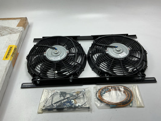 Imperial 226100 Dual Electric Reversible Fan Kit - 1,600 CFM, Dual 12'' Fans
