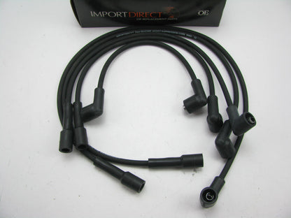 Import Direct 43074 Ignition Spark Plug Wire Set For 1987-1988 Saab 2.0L-L4
