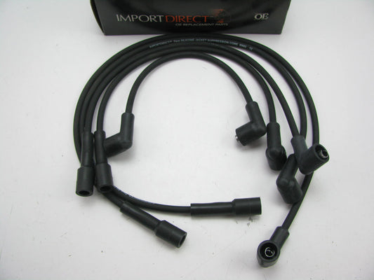 Import Direct 43074 Ignition Spark Plug Wire Set For 1987-1988 Saab 2.0L-L4