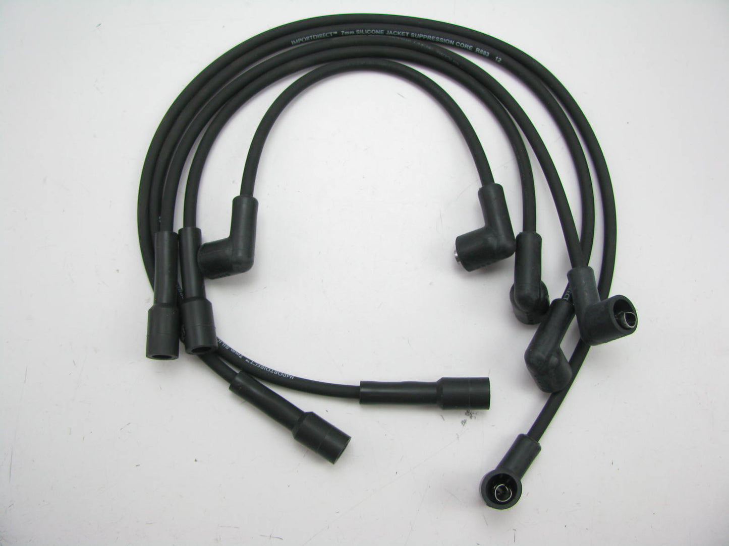 Import Direct 43074 Ignition Spark Plug Wire Set For 1987-1988 Saab 2.0L-L4