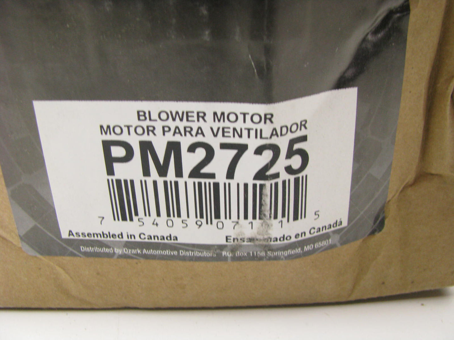 Import Direct PM2725 HVAC Blower Motor Without Wheel - Front