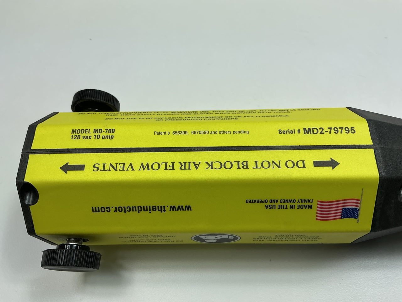 Mini Ductor II ICT-MD-700 Brand New Open Box Handheld Induction Heater Machine