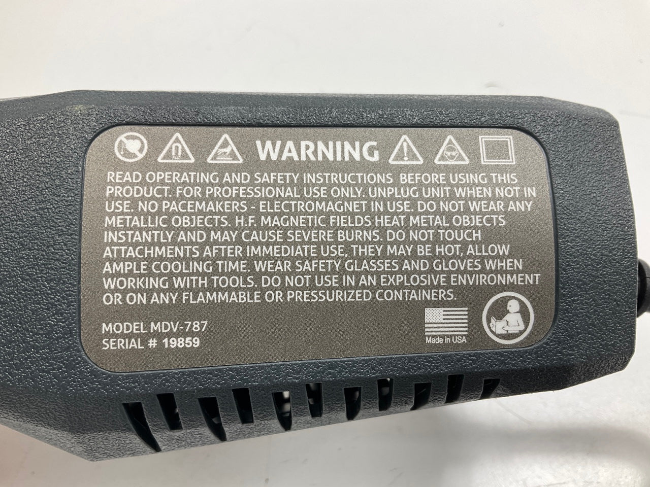 Induction Innovations MDV-787 Mini-Ductor Venom HP Handheld Induction Heater