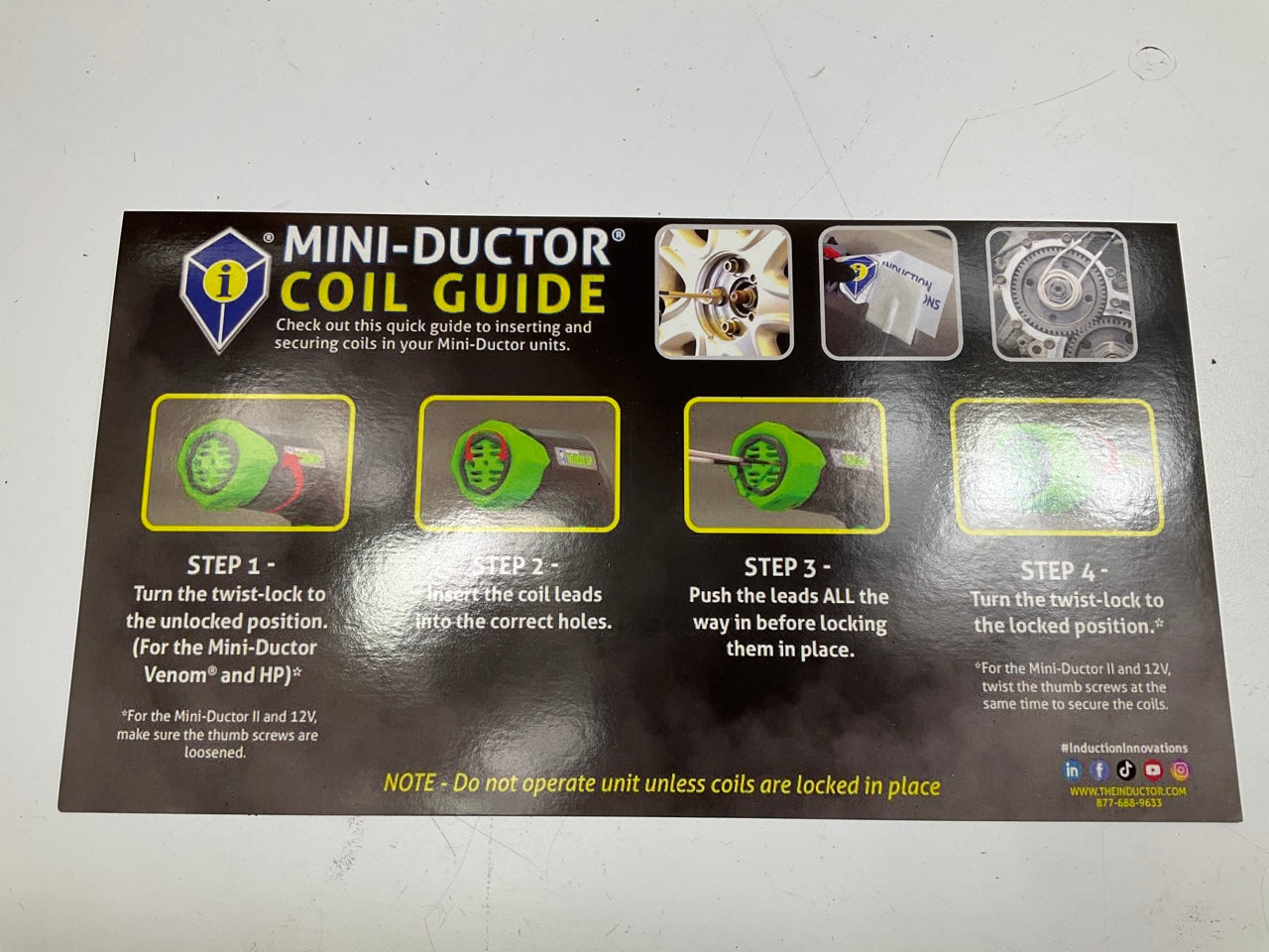 Induction Innovations MDV-787 Mini-Ductor Venom HP Handheld Induction Heater