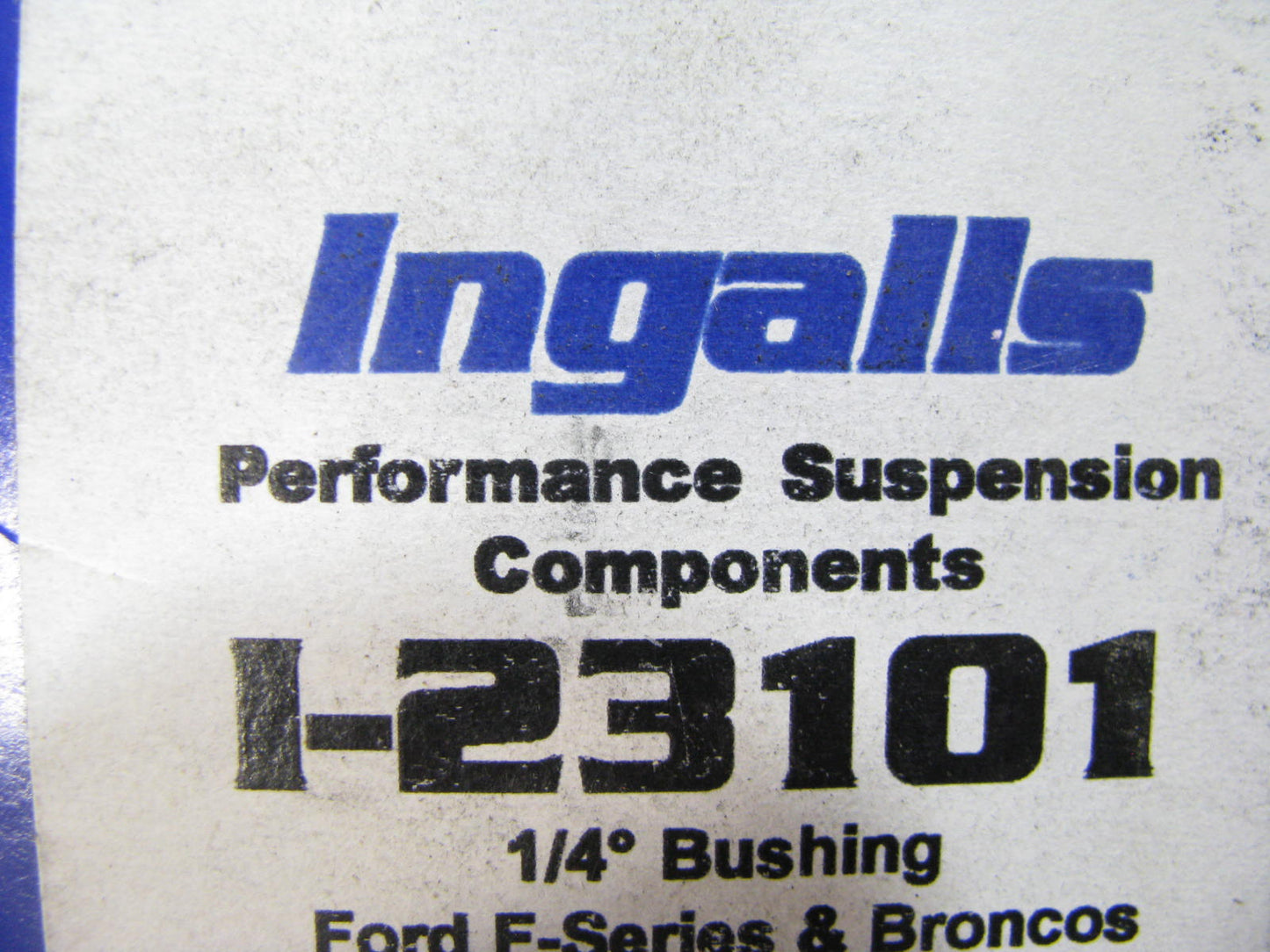 Ingalls 23101 Alignment Caster/Camber Bushing - 4WD ONLY - 1/4 Degree