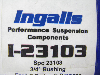 Ingalls 23103 Front Alignment Caster Camber Bushing - 3/4 Degree 4WD