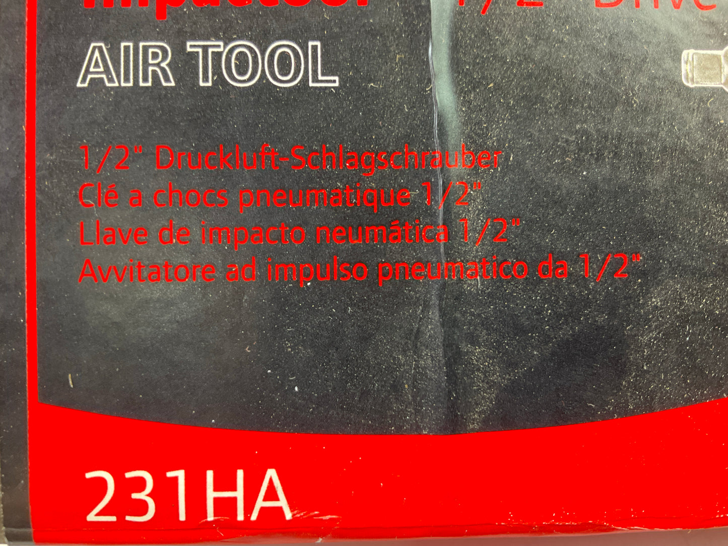 Ingersoll Rand 231HA Super Duty Air Impact Wrench, 350 Ft-lb Max Torque