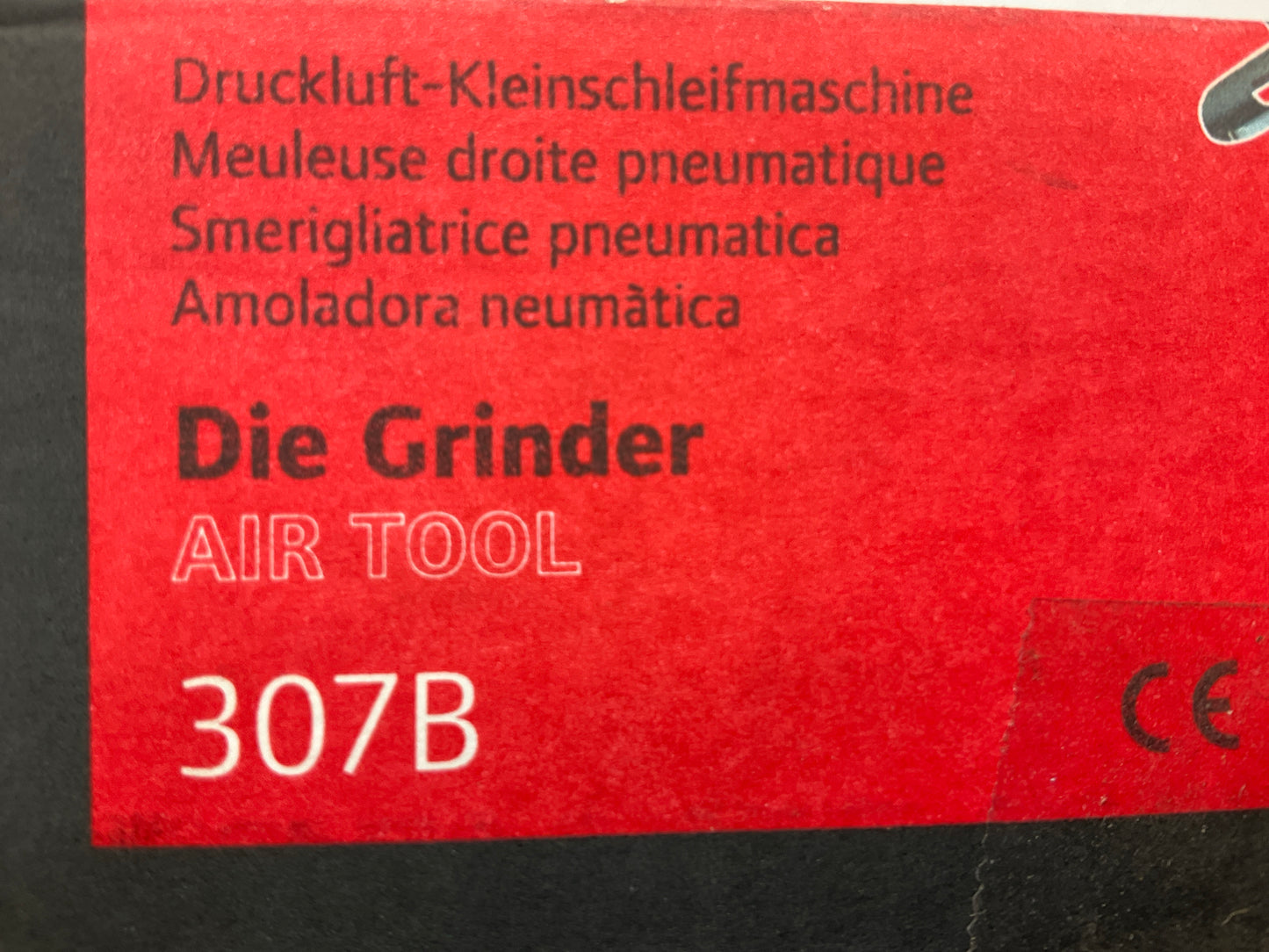 Ingersoll Rand 307B 1/4'' Air Die Grinder, Straight, 28,000 RPM, 0.25 HP