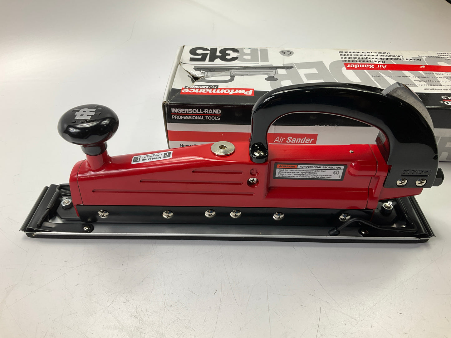 Ingersoll Rand 315 Straight-Line Air Sander, 2.75'' X 17.5'' Pad, 3000 SPM