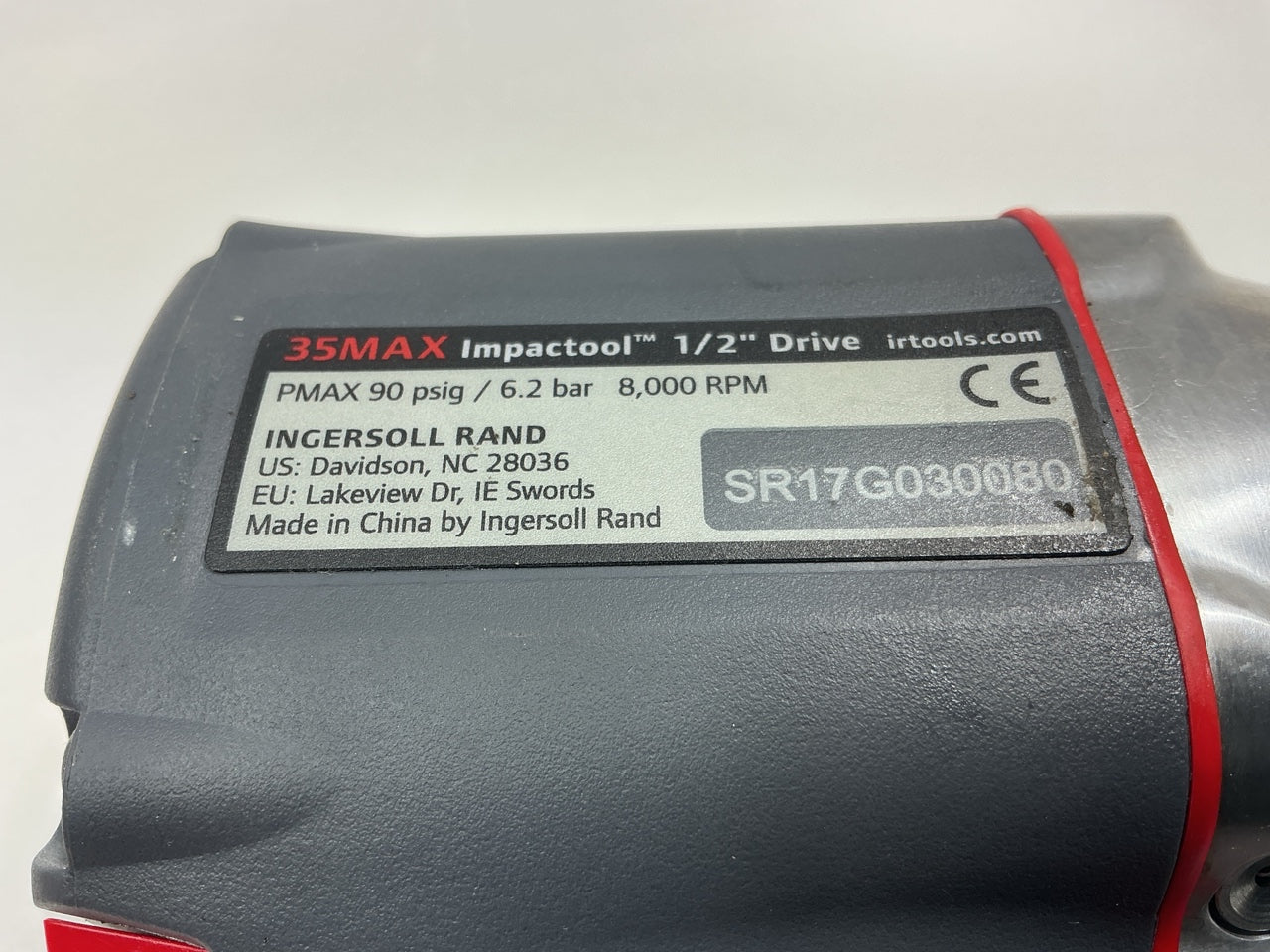 Ingersoll Rand 35MAX Ultra-Compact Impactool, 1/2'' Air Impact Wrench