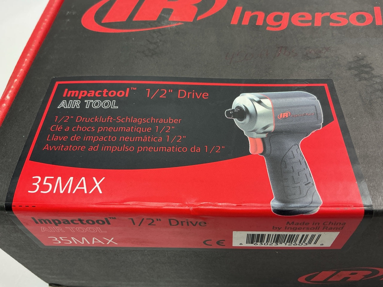 Ingersoll Rand 35MAX Ultra-Compact Impactool, 1/2'' Air Impact Wrench