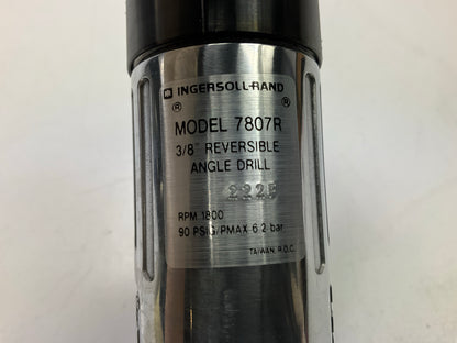 Ingersoll Rand 7807R 3/8'' Reversible Air Angle Drill, Standard Duty, 1800 RPM