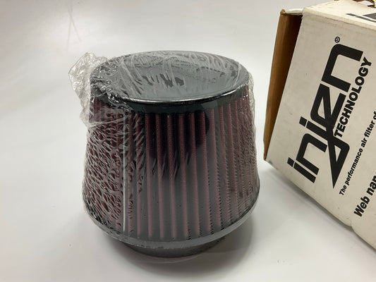 Injen X-1018-BR High Flow 8-Layer Oiled Cotton Gauze Air Filter - 4.5'' Inlet