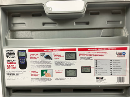 USED, GOOD Innova 3100LAT OBD2 Diagnostic Code Scanner Reader OBDII Full Size