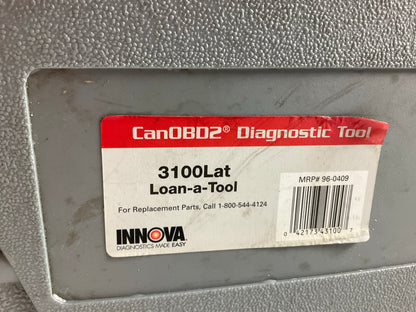 USED, GOOD Innova 3100LAT OBD2 Diagnostic Code Scanner Reader OBDII Full Size