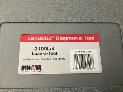 Innova 3100LAT OBD2 Diagnostic Code Scanner Reader OBDII Full Size Storage Box