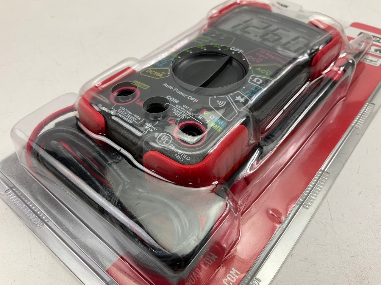Innova 3320a Auto-Range Digital Multimeter Tester,  (10 MegOhm)/UL, 9 Function