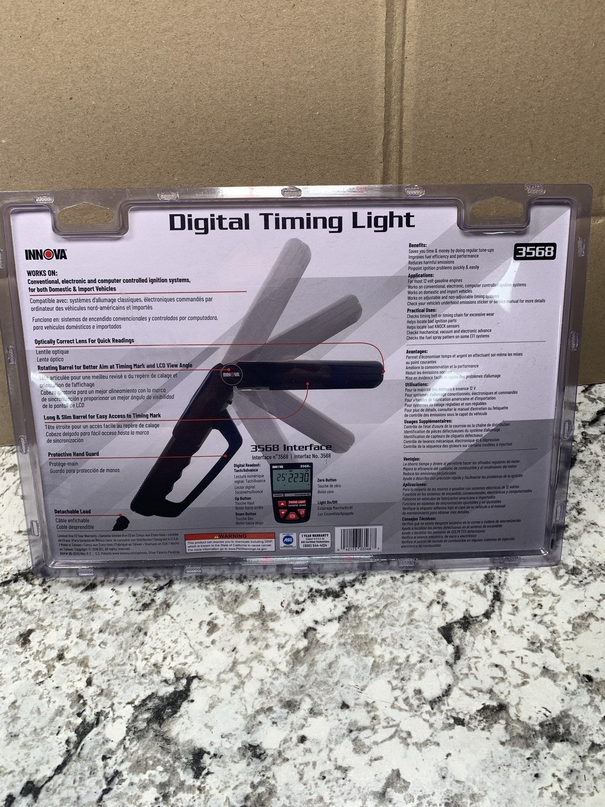 Innova 3568 Digital Timing Light Tool
