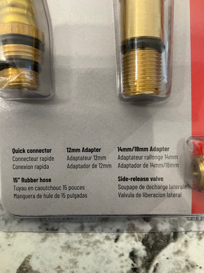 Innova 3612 Compression Tester PSI Pressure Gauge Reader Hose 4 Piece Kit