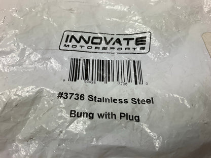 Innovate Motorsports 3736 Stainless Steel Exhaust Bung And Plug Kit, 1/2''