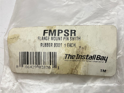 Install Bay FMPSR Pin Switch Flange Mount Rubber Boot, Single