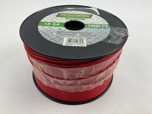 Install Bay PWRD181000 Primary Wire 18 Gauge - Red (1000 Feet)