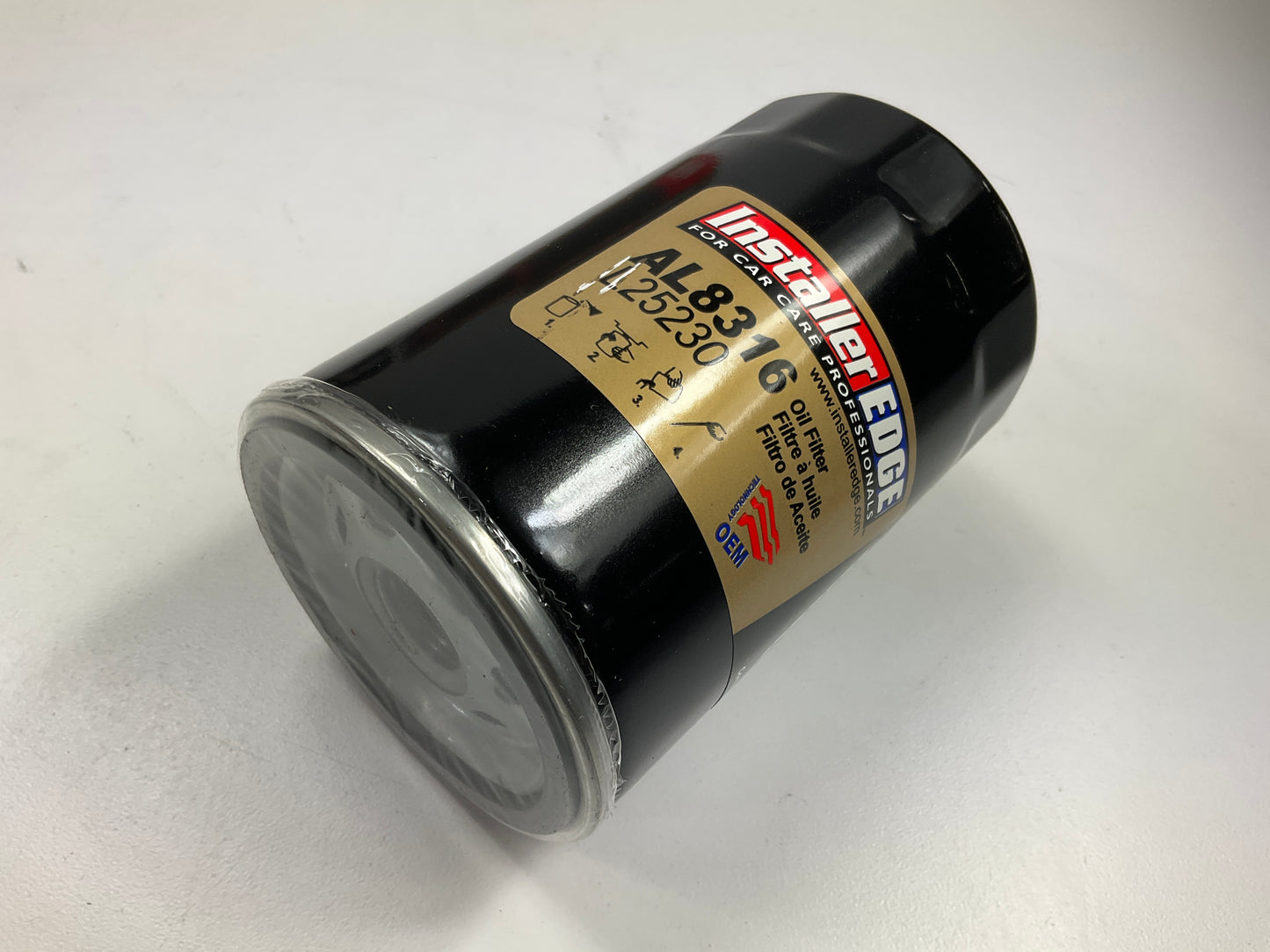 (4) Installer Edge AL8316 Engine Oil Filter