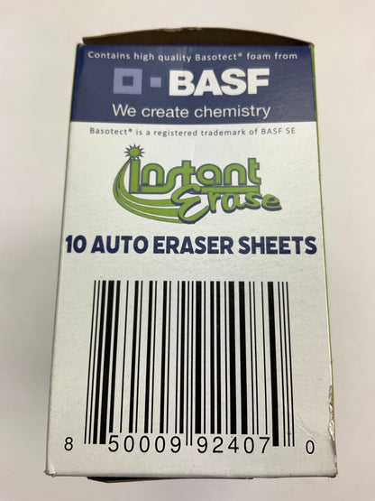 (2) Instant Erase ESS410 Automotive Care Eraser Sheet Packs For Wheels, Windows