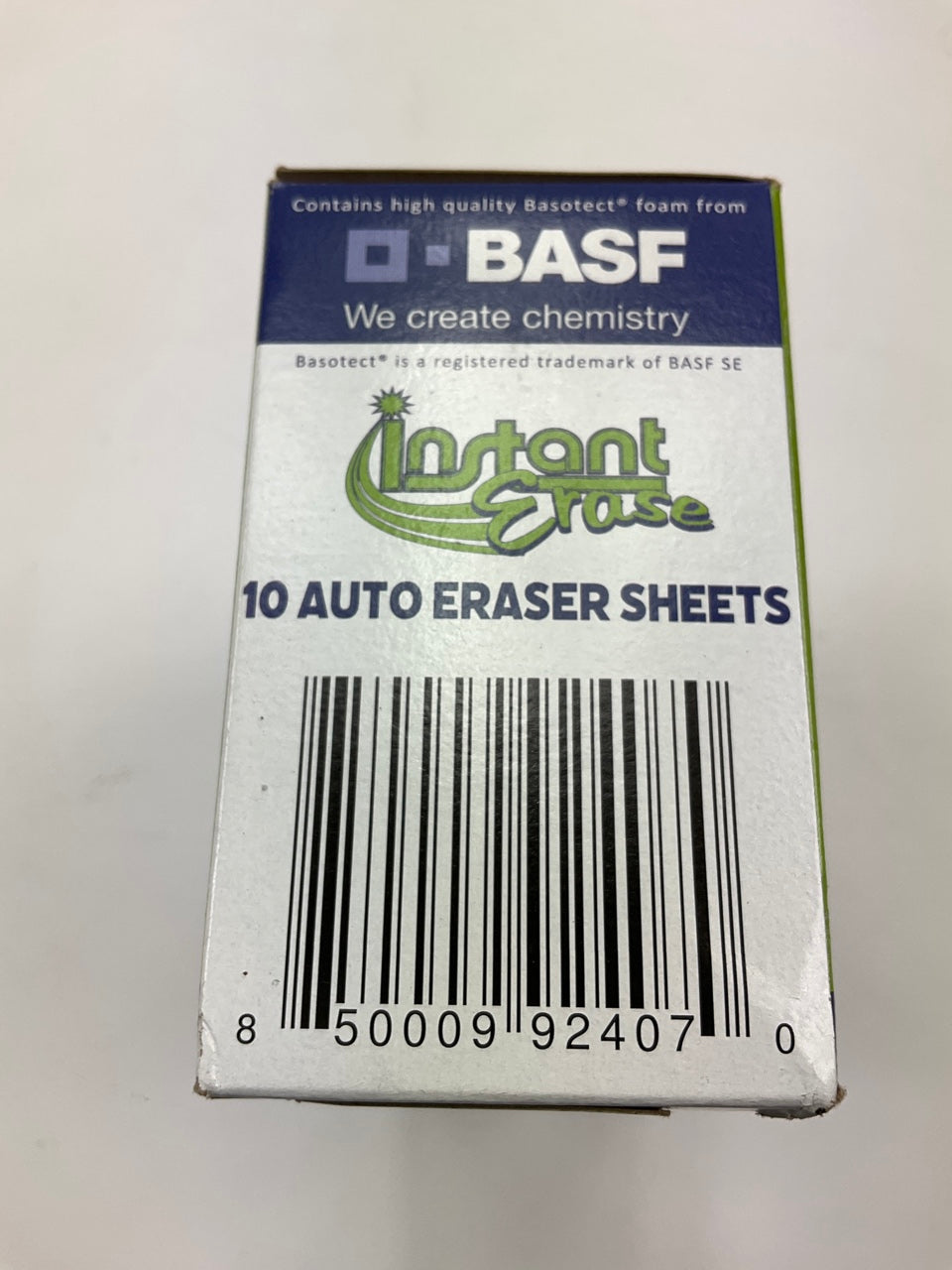 Instant Erase ESS410 Automotive Care Eraser Sheets Pack Of 10 For Glass, Wheels