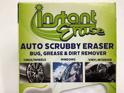 Instant Erase SSE101 Scrubby S Eraser Sponge - Removes Dirt, Grime & Bugs