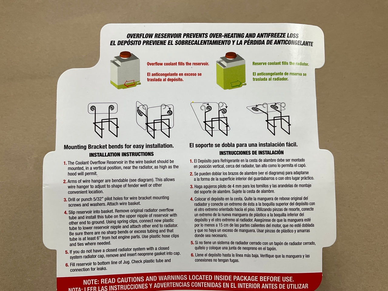 Interdynamics BVR-4 Big Vehicle Coolant Return System Coolant Overflow Reservoir
