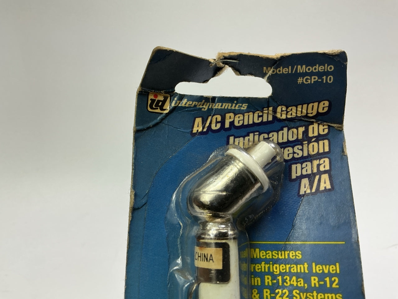 Interdynamics GP10 Car & Home Air Conditioner Check Gauge For 134a Freon
