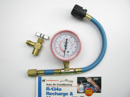 Interdynamics A/C Recharge & Measuring Kit