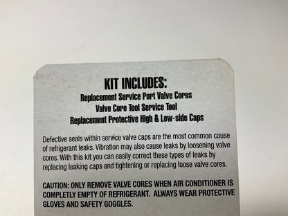 Interdynamics Ac Pro LR-14 High & Low Side A/C Service Port Repair Kit