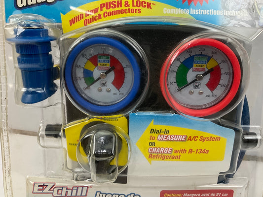 Interdynamics MF-5 A/C Manifold Gauge & Hose Set For 134