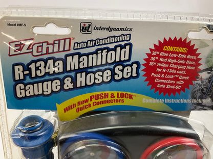 Interdynamics MF-5 A/C Manifold Gauge & Hose Set For 134