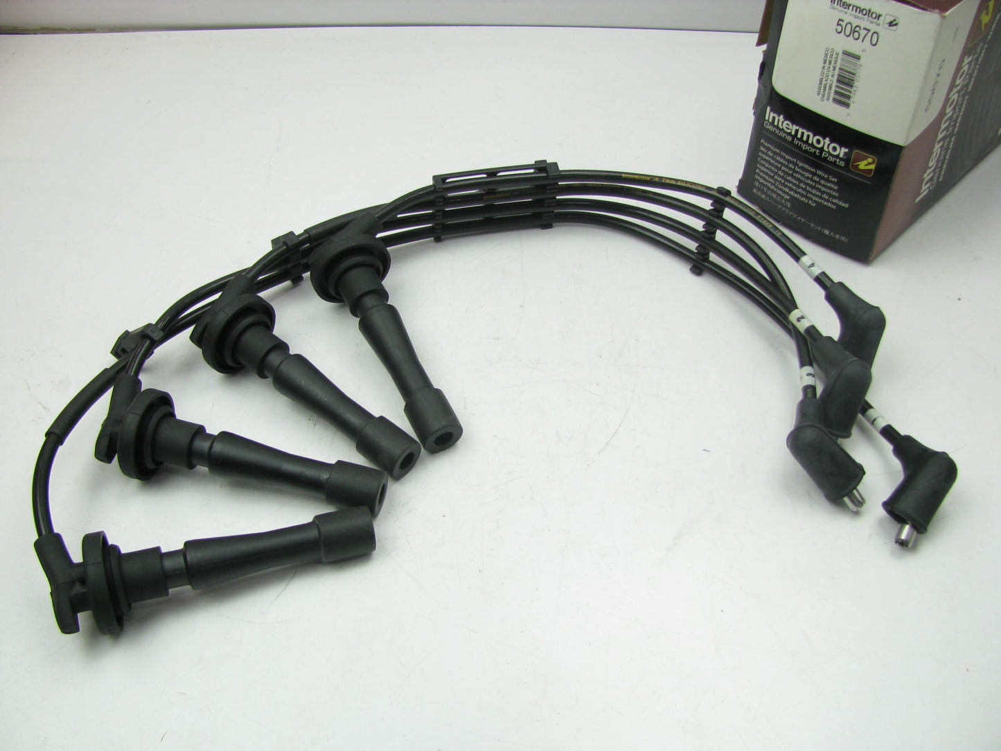 Intermotor 50670 Ignition Spark Plug Wire Set - 1994-95 Acura Integra 1.8L