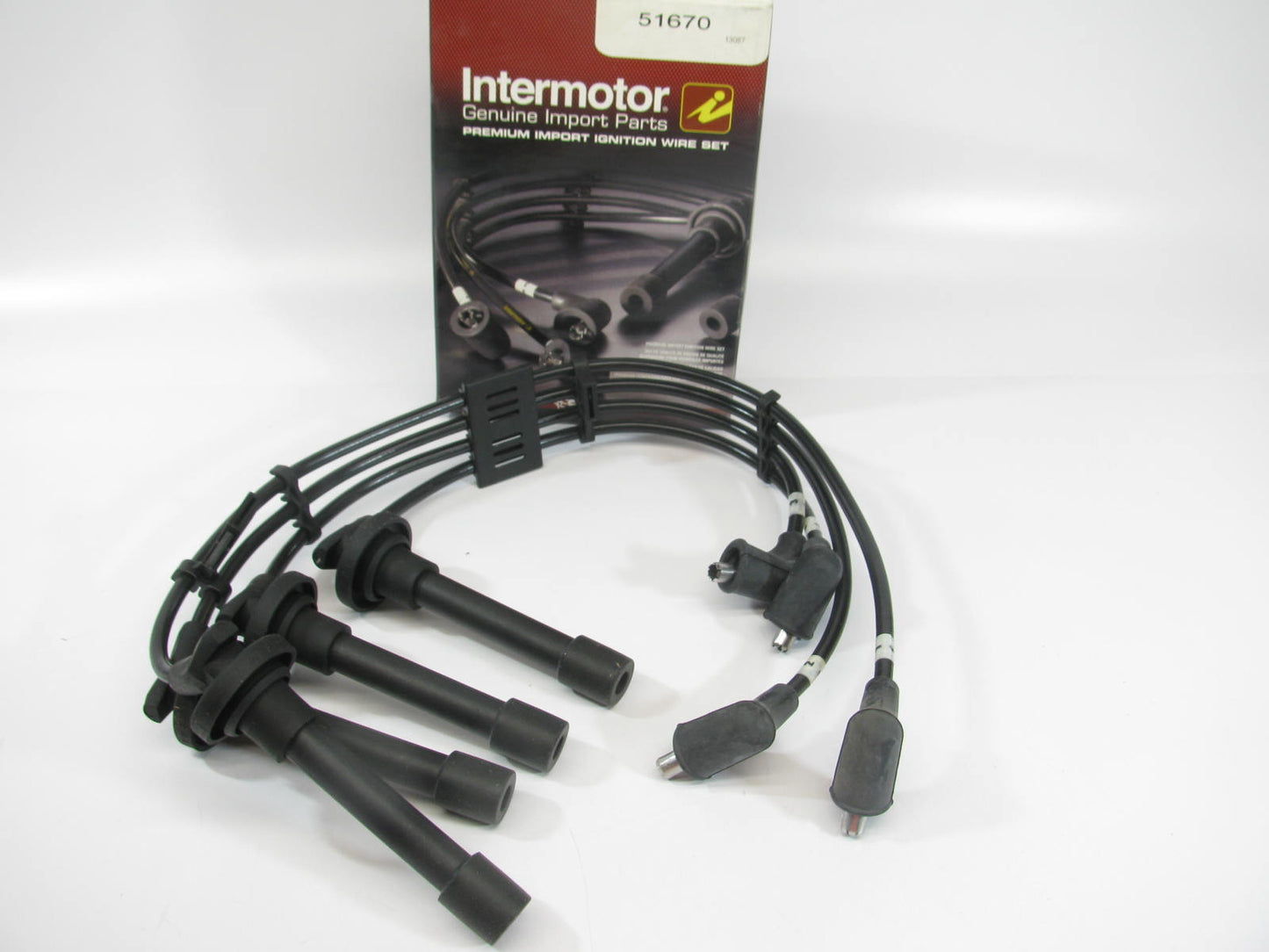 Intermotor 51670 Ignition Spark Plug Wire Set For 1988-1991 Honda 1.5L 1.6L-L4