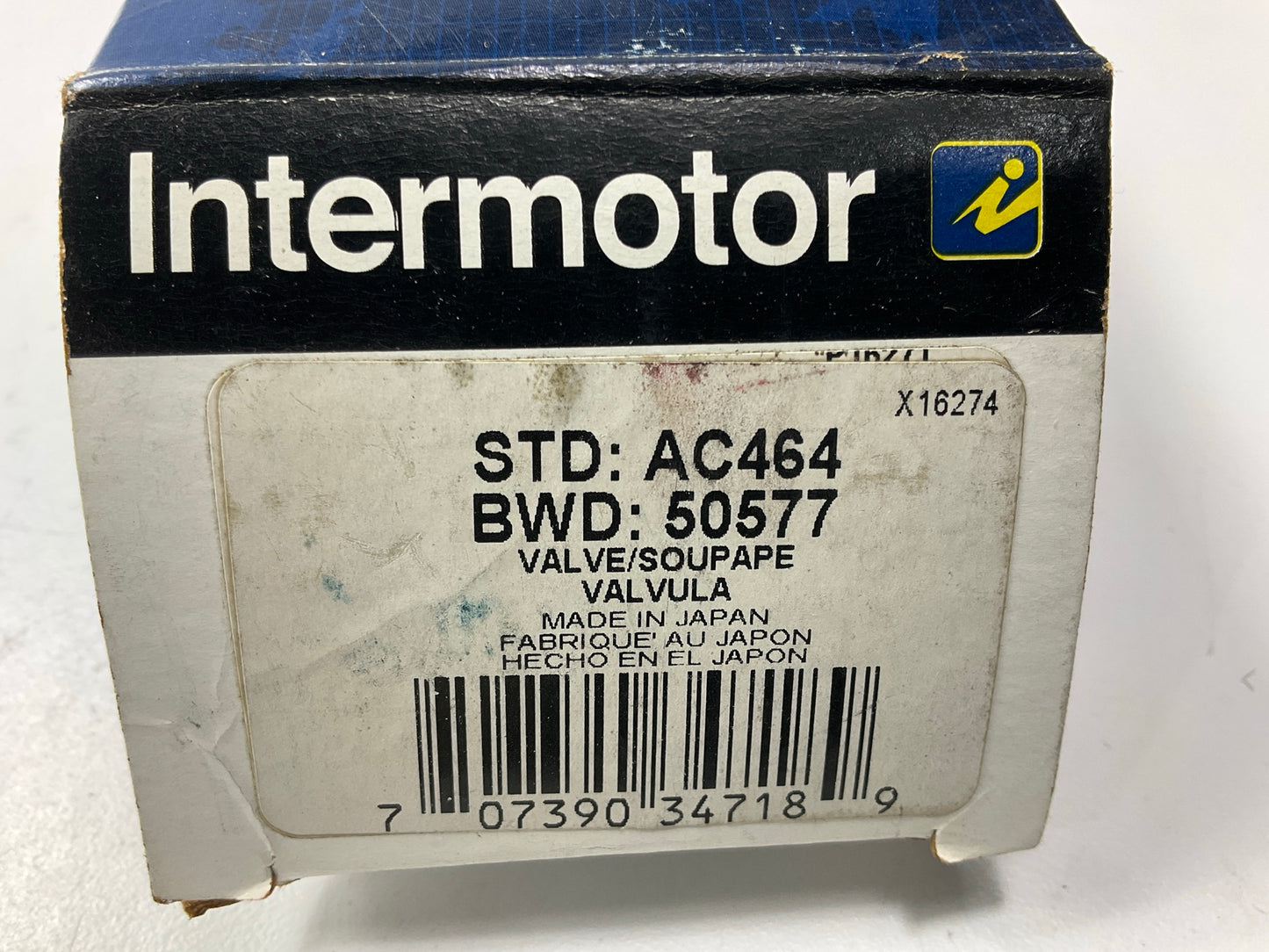 Intermotor AC464 Idle Air Control Valve IAC - OEM TOYOTA # 22270-21011
