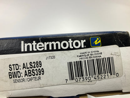 Intermotor ALS289 Rear ABS Wheel Speed Sensor For 2002-2003 Nissan Maxima