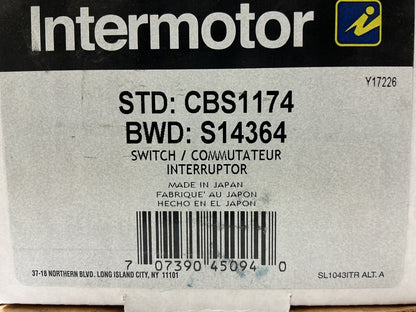Intermotor CBS1174 Headlight Lamp Switch OEM Toyota 84140-48020, Made In Japan