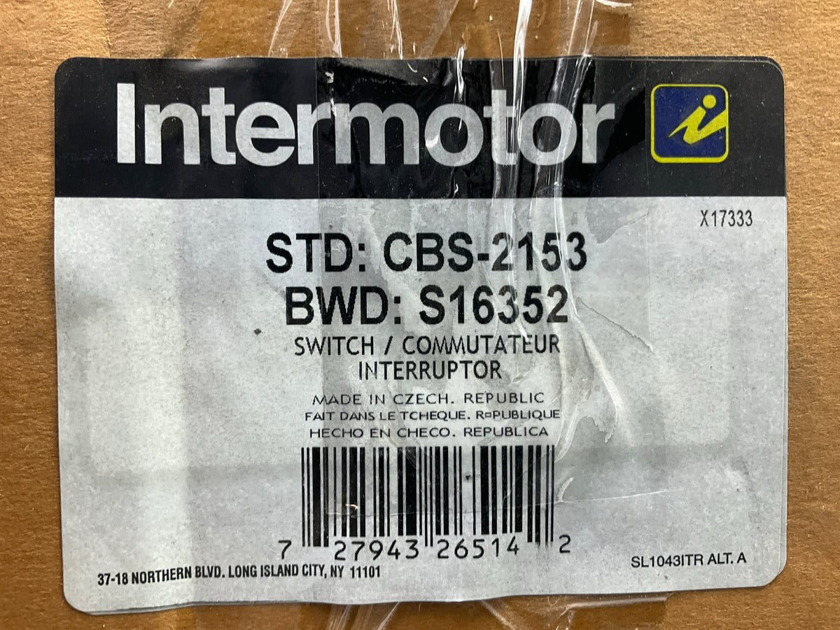 Intermotor CBS-2153 Windshield Turn Signal Switch