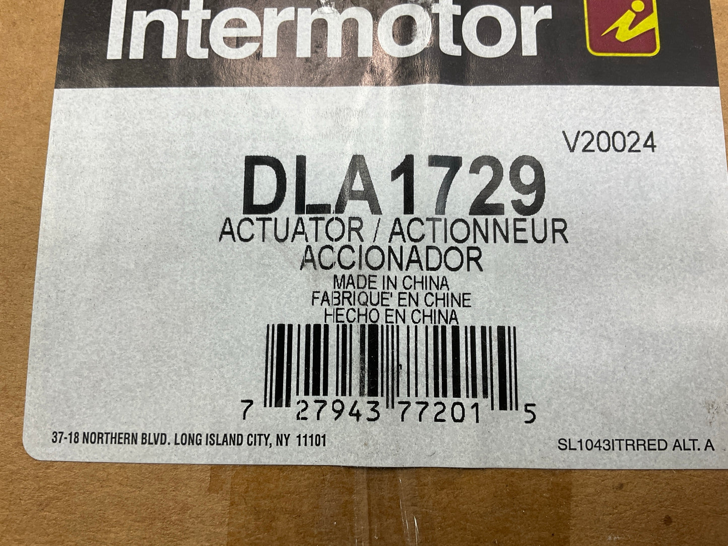 Intermotor DLA1729 Rear Right Door Lock Actuator For 2007-2011 Honda CR-V