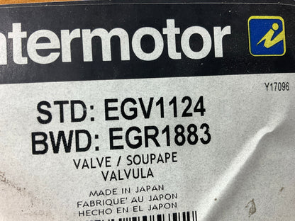 Intermotor EGV1124 Exhaust Gas Recirculation (EGR) Valve 1999-2002 Protege, 626