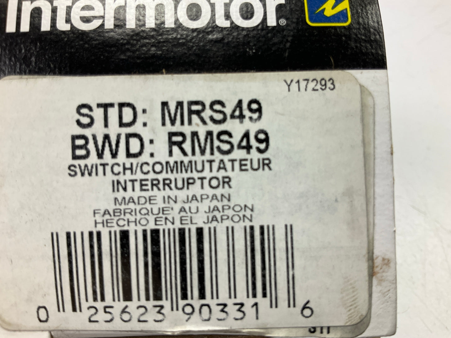 Intermotor MRS49 Mirror Adjust Switch - 2001-2006 Highlander, 2003-2006 Matrix