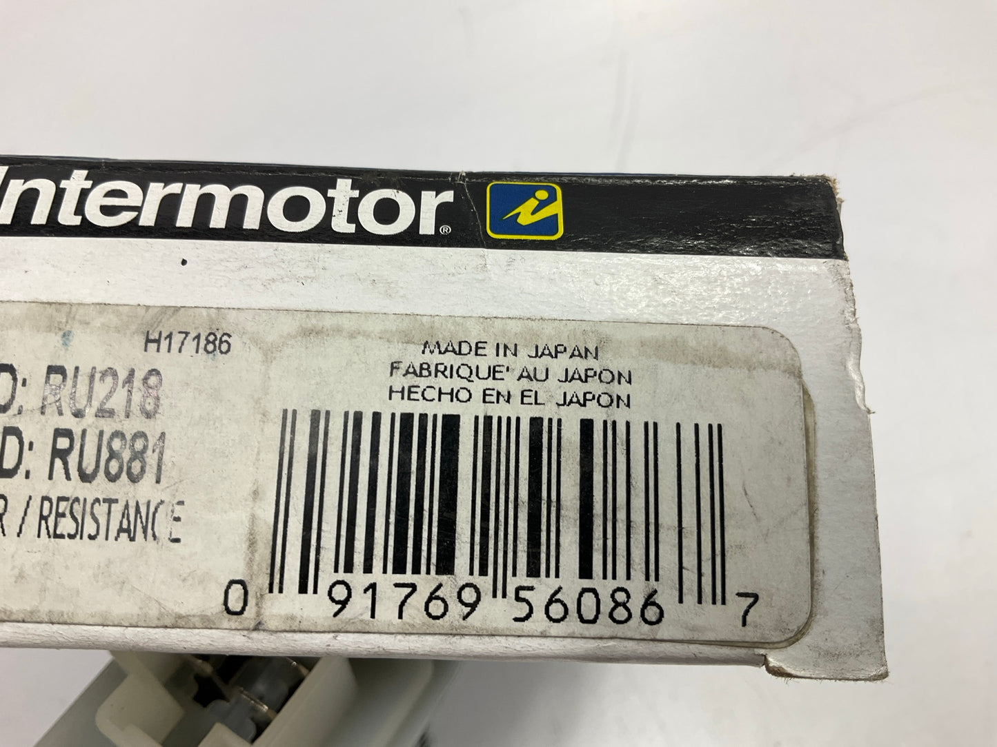 Intermotor RU218 A/C Blower Motor Resistor For 89-94 Nissan Maxima, 90-92 Stanza
