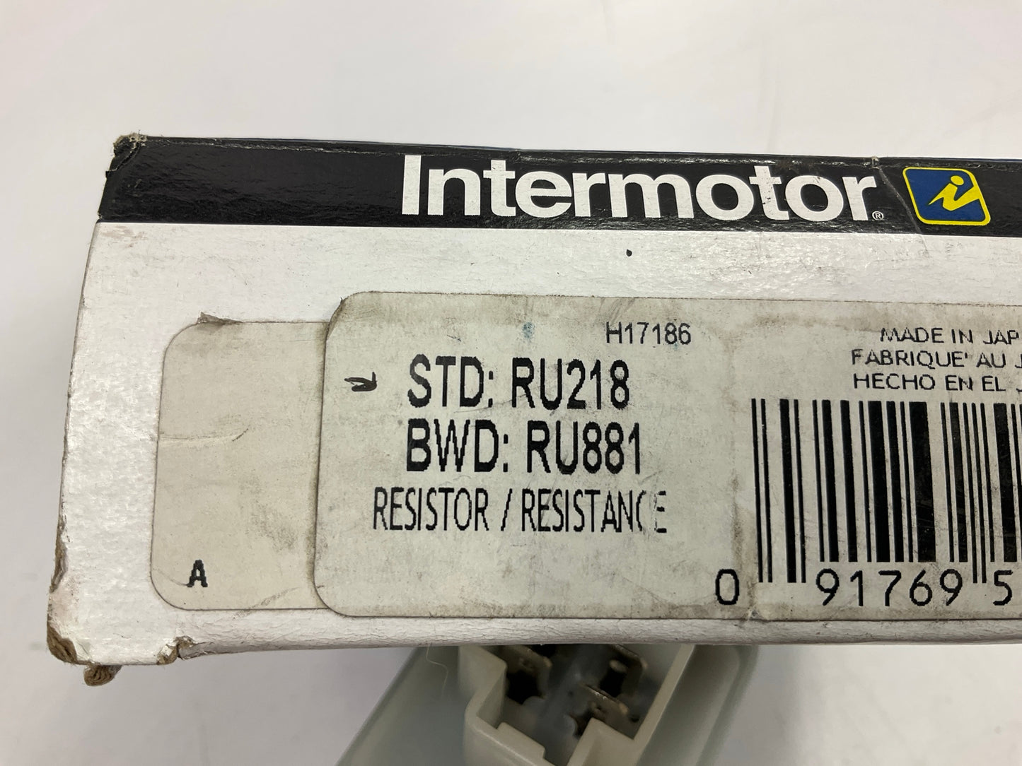Intermotor RU218 A/C Blower Motor Resistor For 89-94 Nissan Maxima, 90-92 Stanza