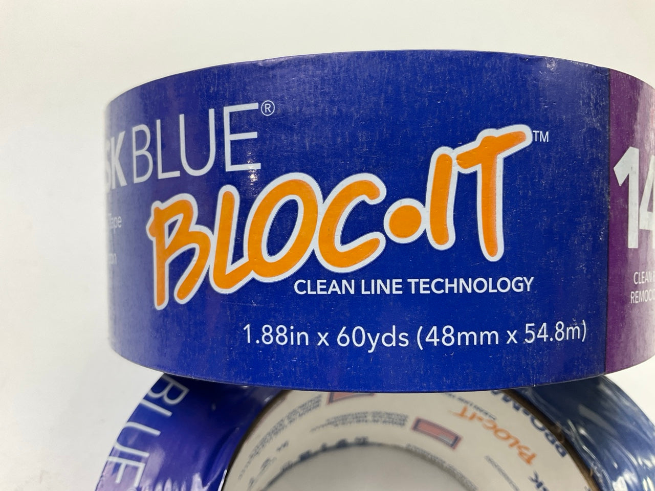 (5) Intertape Pro Mask 9533-2 Masking Tape, 1.88'' X 60 Yards, Blue