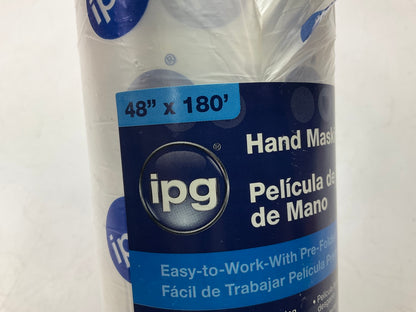 Intertape HMF48 IPG Hand Masking Film 48'' X 180 Ft Clear