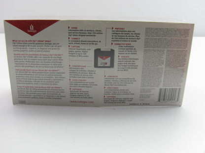 Iomega 100MB Zip Disk SuperFloppy 10 Disk Pack IBM PC Format NEW Factory Sealed